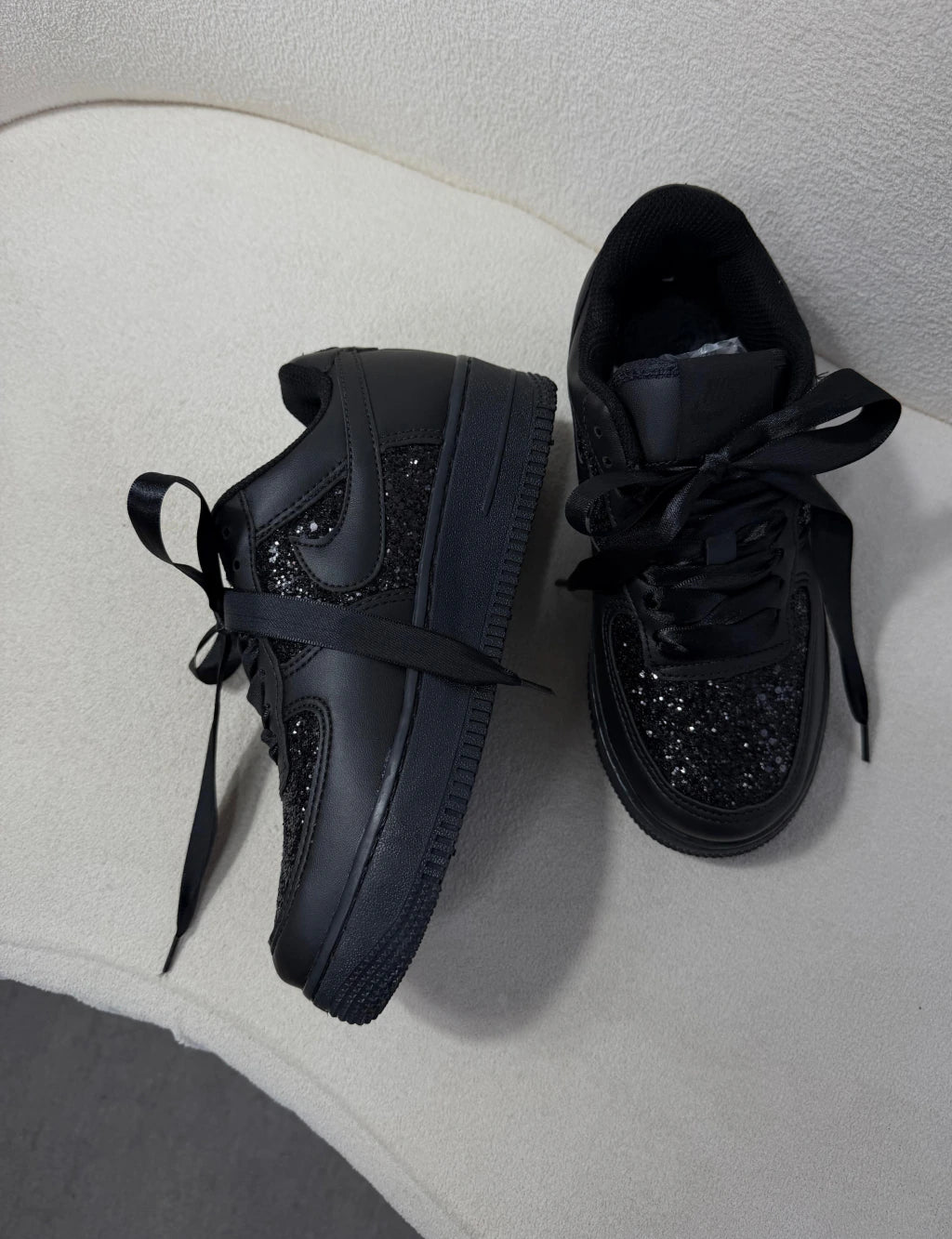 Tênis Air Force 1 Luxo Gliter Feminino