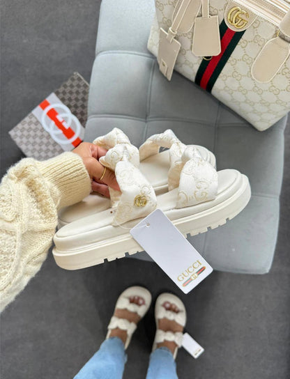Sandália Gucci 2 Tiras