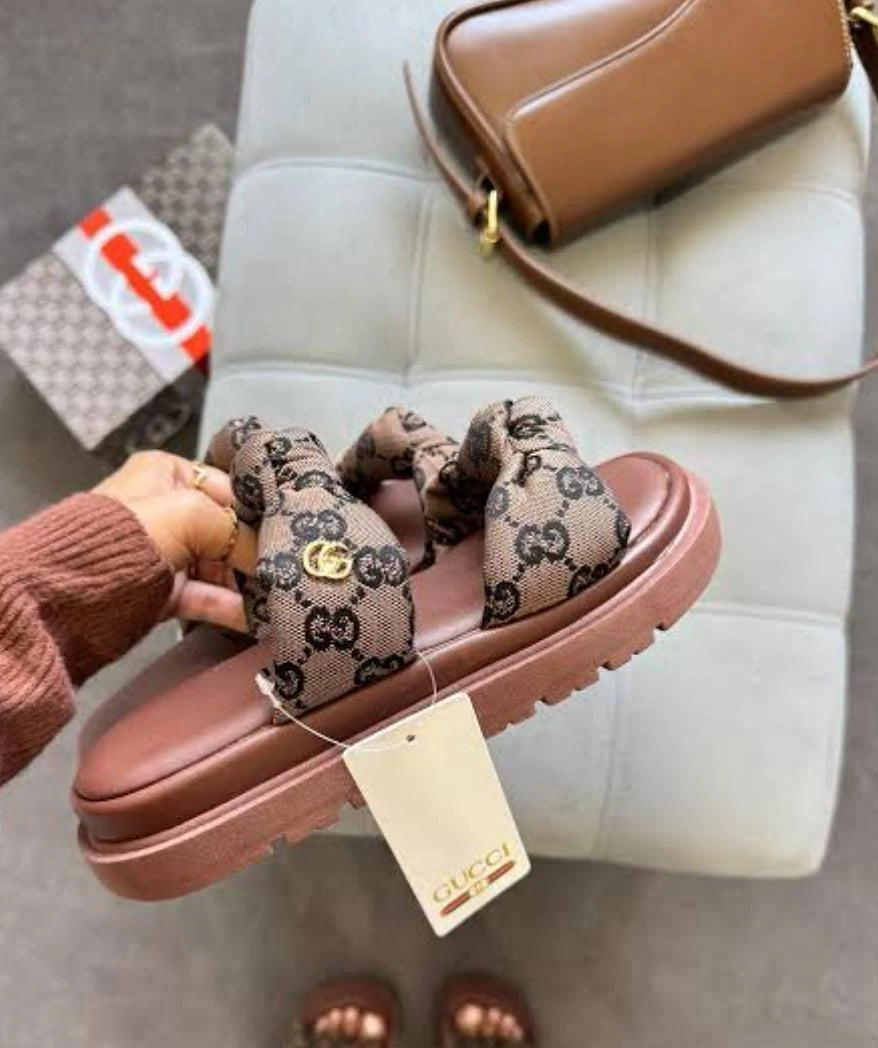 Sandália Gucci 2 Tiras
