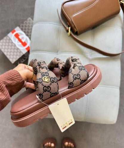 Sandália Gucci 2 Tiras